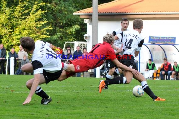 FV Elsenz - FVS Sulzfeld 13.10.2012 Kreisliga Sinsheim (© Siegfried)